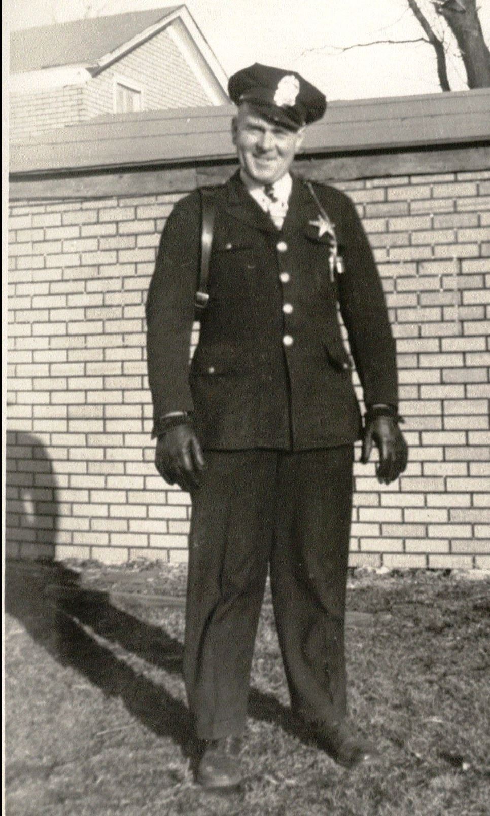 Roy McCallister Police Cheif of Rantoul 1947