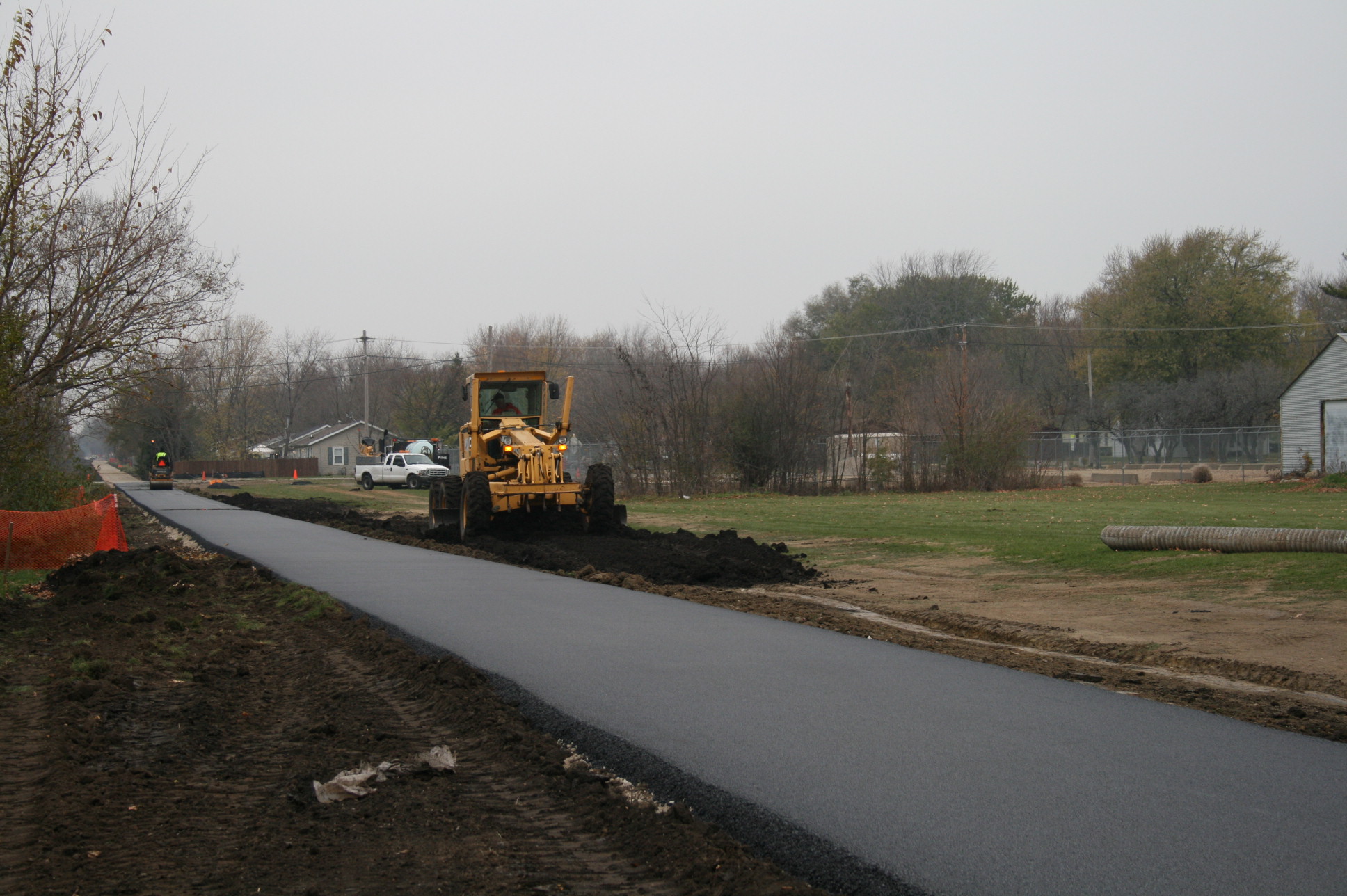 Bike Path Finish Work